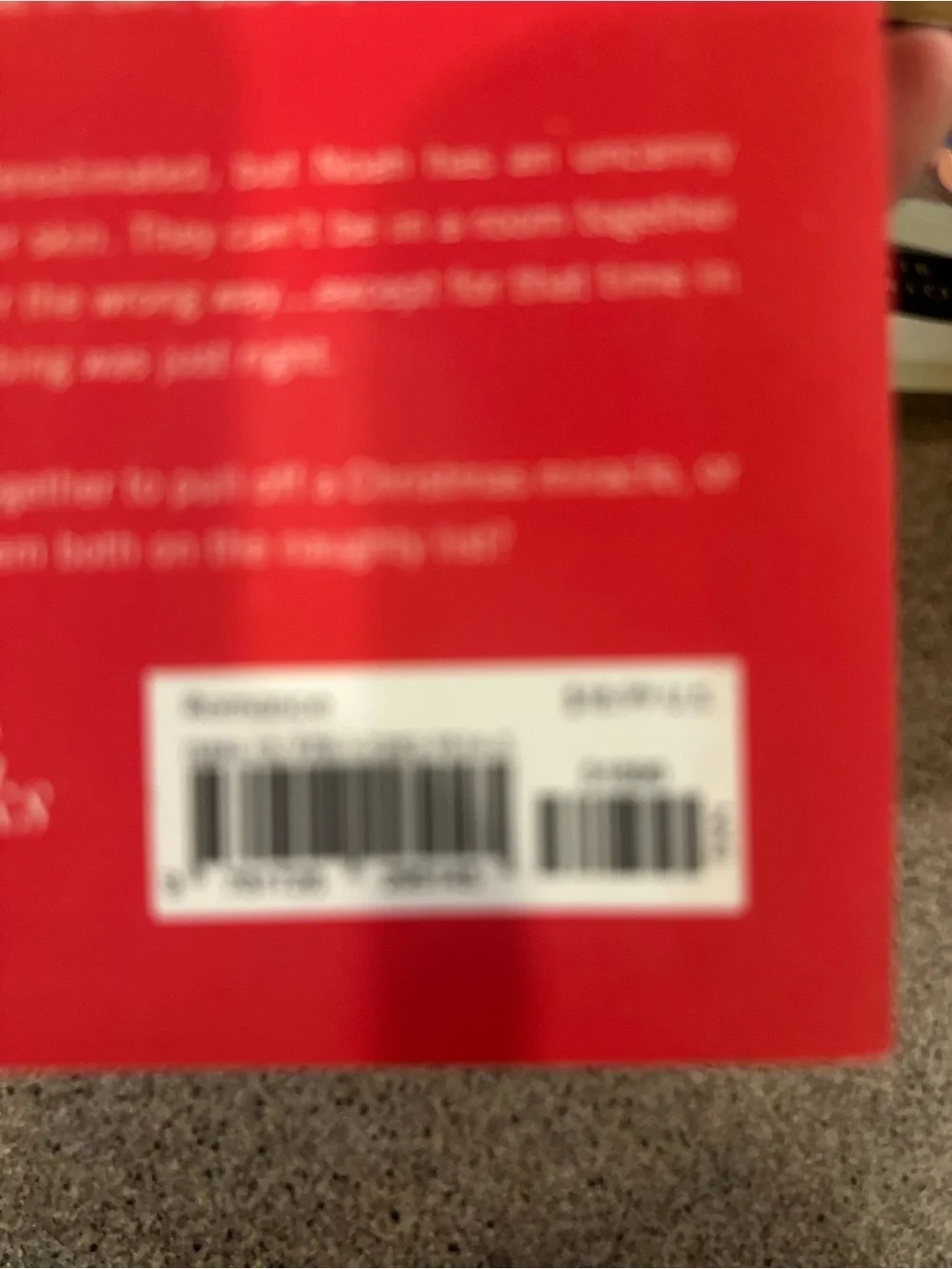 The Christmas Fix Holiday Red Book